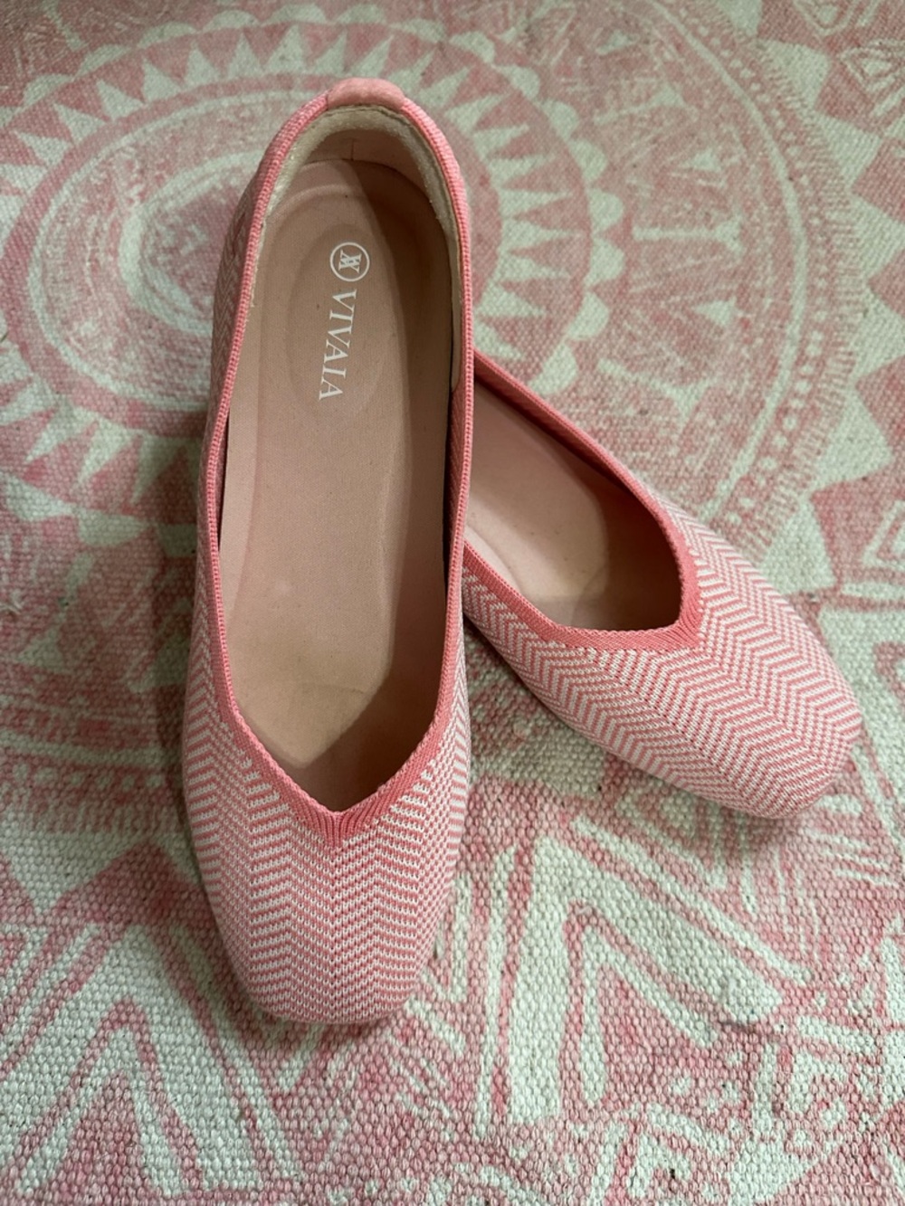 Vivaia Pink Ballet Flats